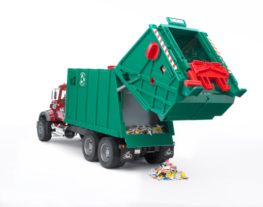 Bruder MACK Granite Rear Loading Garbage Truck (02812)