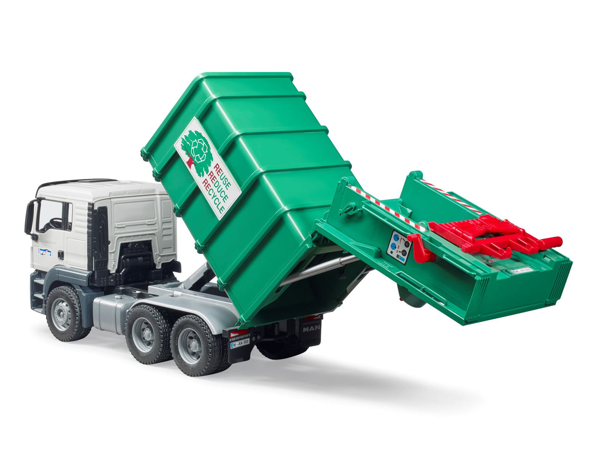 Bruder MAN TGS Rear Loading Garbage Truck (03763) — view 3