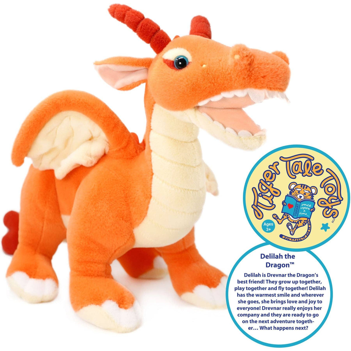 TigerHart Delilah the Dragon 22-inch plush