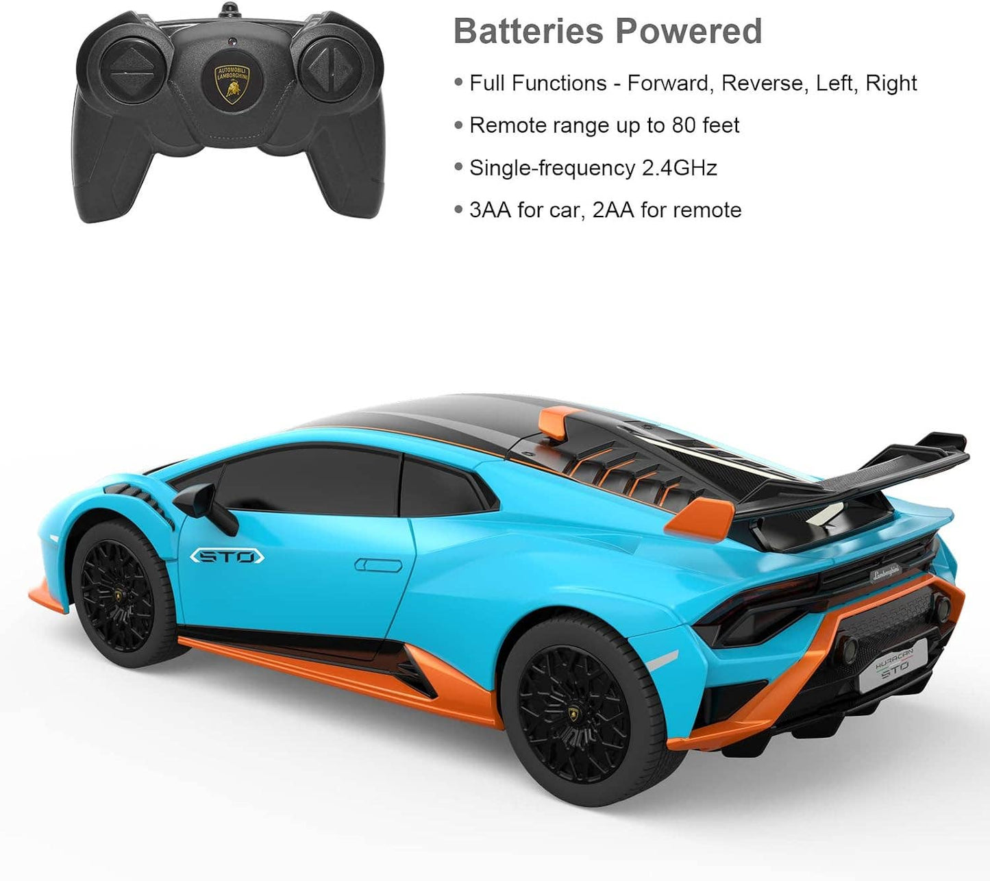 1:24 RC Lamborghini Huracan STO Remote Control Sports Car