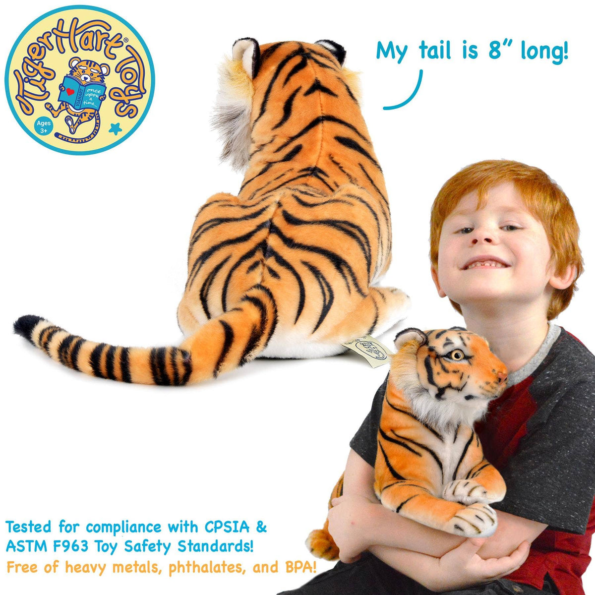TigerHart Arrow the Tiger 17-inch plush