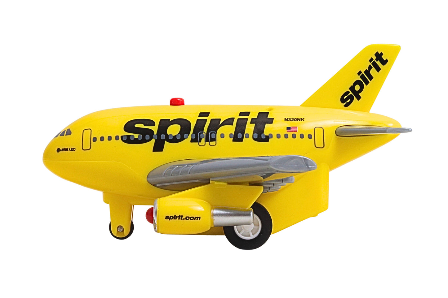 SPIRIT AIRLINES PULLBACK W/LIGHT & SOUND (**)
