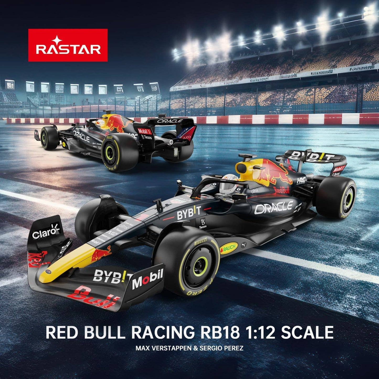 1:12 Scale Red Bull RB18 F1 Remote Control RC Car