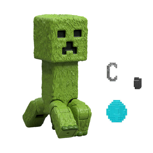Minecraft Movie Creeper Action Figure with Accessories (JFR58)