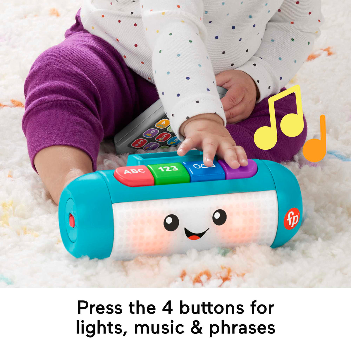 Fisher-Price Laugh & Learn Light Up Learning Speaker HRJ06