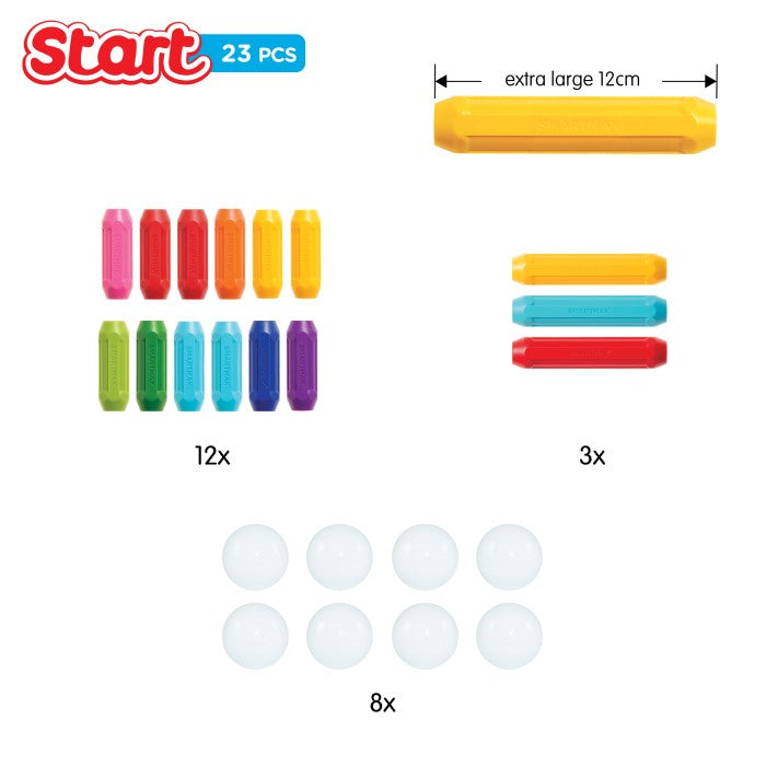 SmartMax Start, 23 Pieces (SMX 309) — contents, 23 pieces