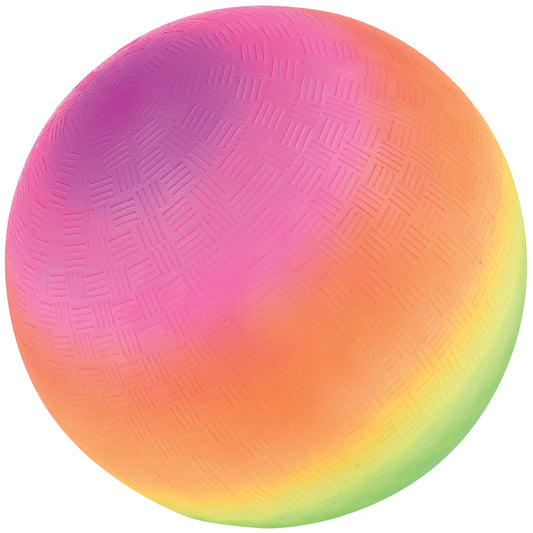 Rainbow Playground Ball 9" (GS831) — rainbow ball