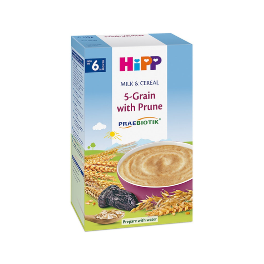 HiPP 5-Grain with Prune Milk & Cereal 250 g