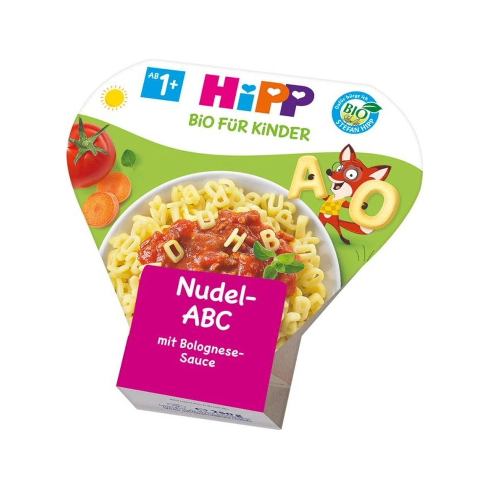 HiPP Alphabet Pasta with Bolognese Sauce 250 g
