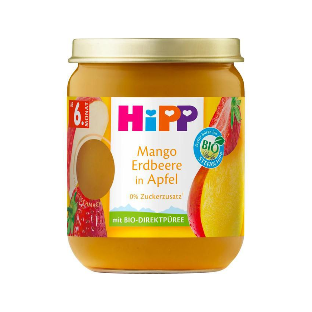 HiPP Apple, Mango and Starberry Puree 160 g