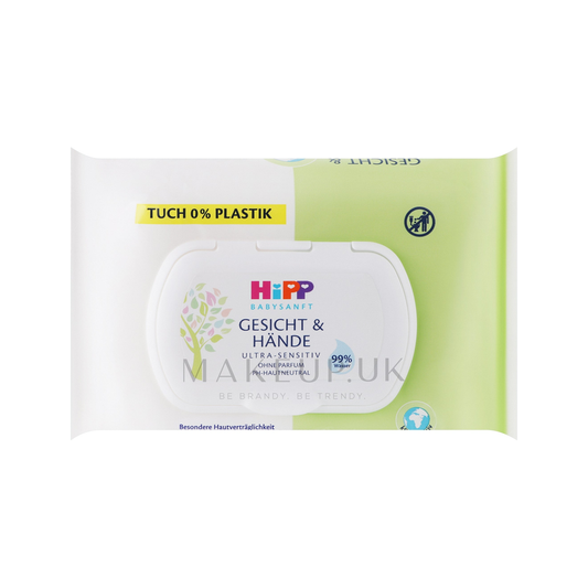 HiPP BabySanft Face & Hands Wipes Ultra Sensitive 20 pcs