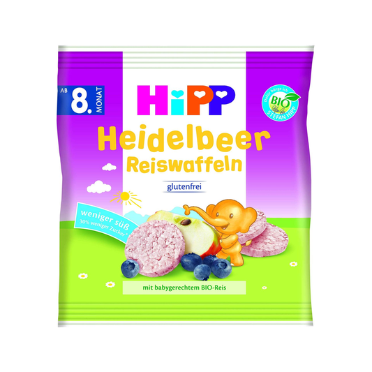 HiPP Blueberry Rice Cakes 30 g
