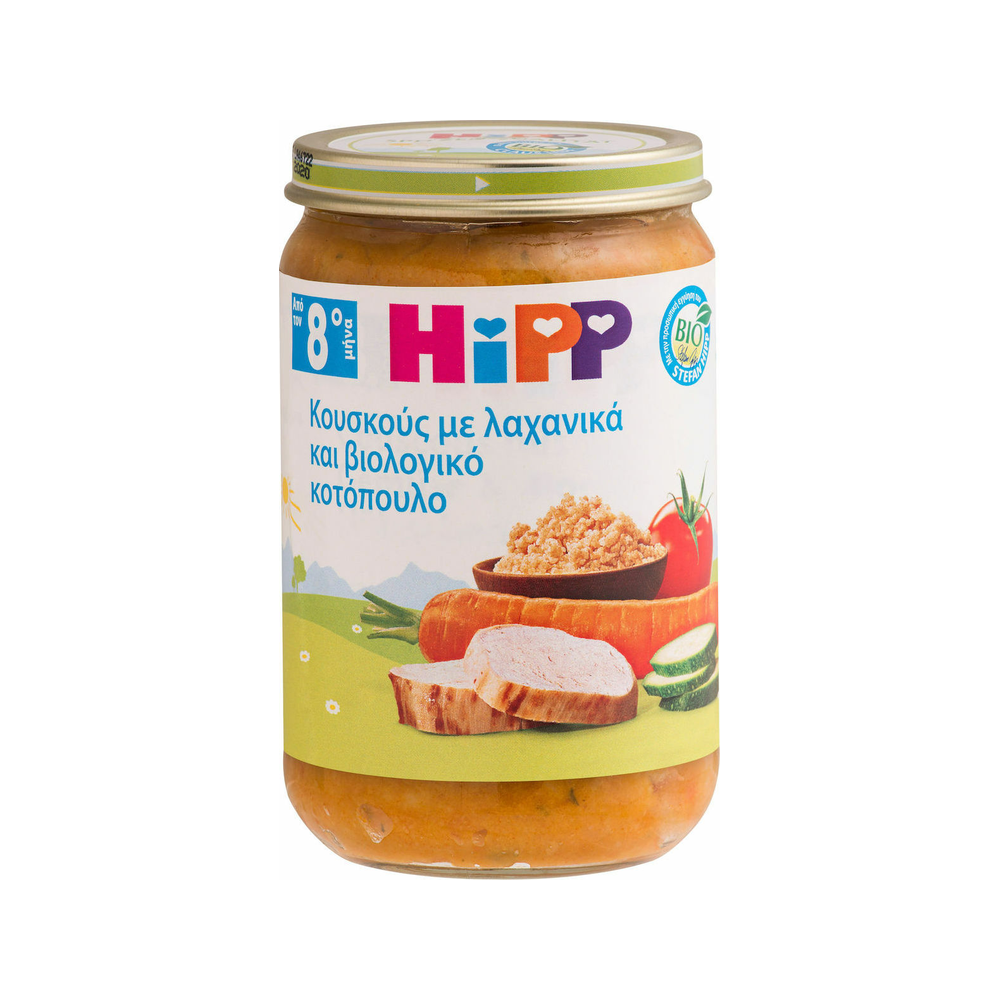HiPP Couscous with Vegetables and Chicken Puree 220 g