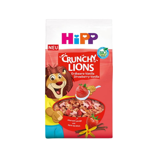 HiPP Crunchy Lions with Vanilla and Dried Strawberries 300 g