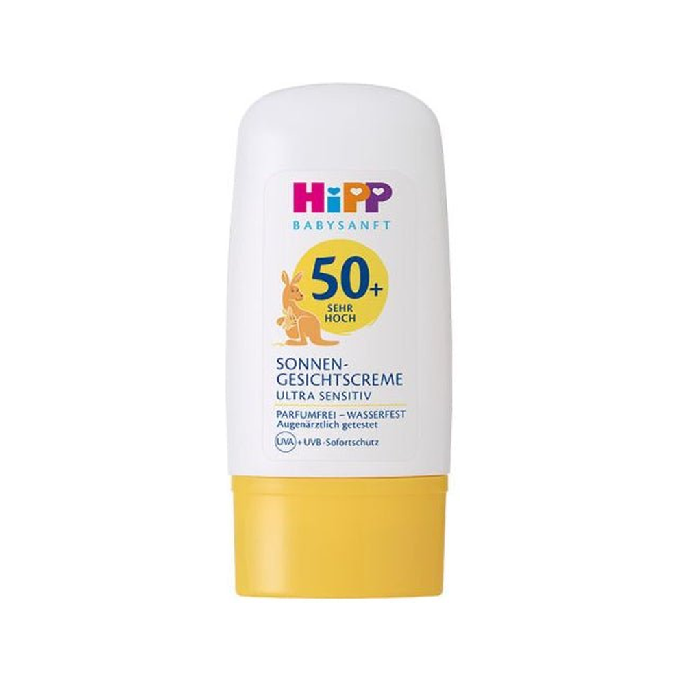 HiPP Face Sunscreen SPF50+, Ultra Sensitive, From Birth 30 ml (90805)
