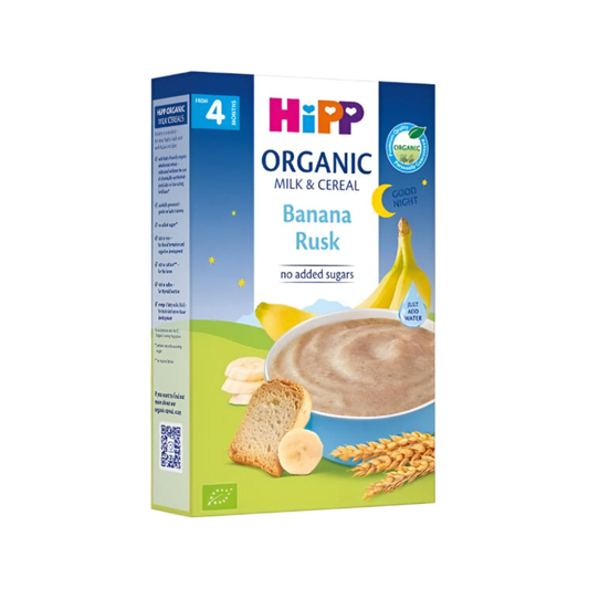 HiPP Good Night Banana Rusk Organic Milk & Cereal 250 g