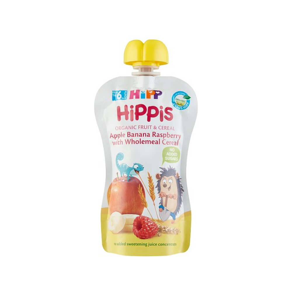 HiPP Hippis Apple Banana Raspberry with Wholemeal 100 g
