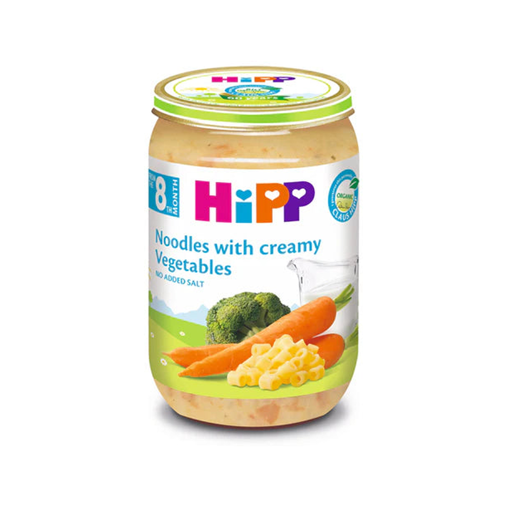 HiPP Noodles with Creamy Vegetables Puree 220 g