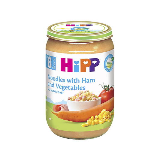 HiPP Noodles with Ham and Vegetables Puree 220 g