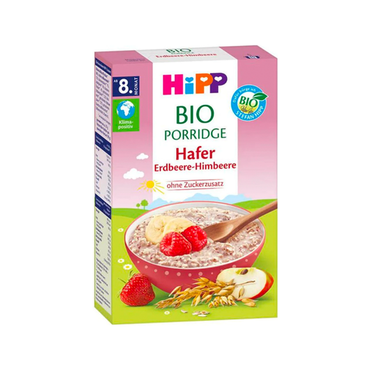 HiPP Organic Cereal Strawberry-Raspberry 200 g