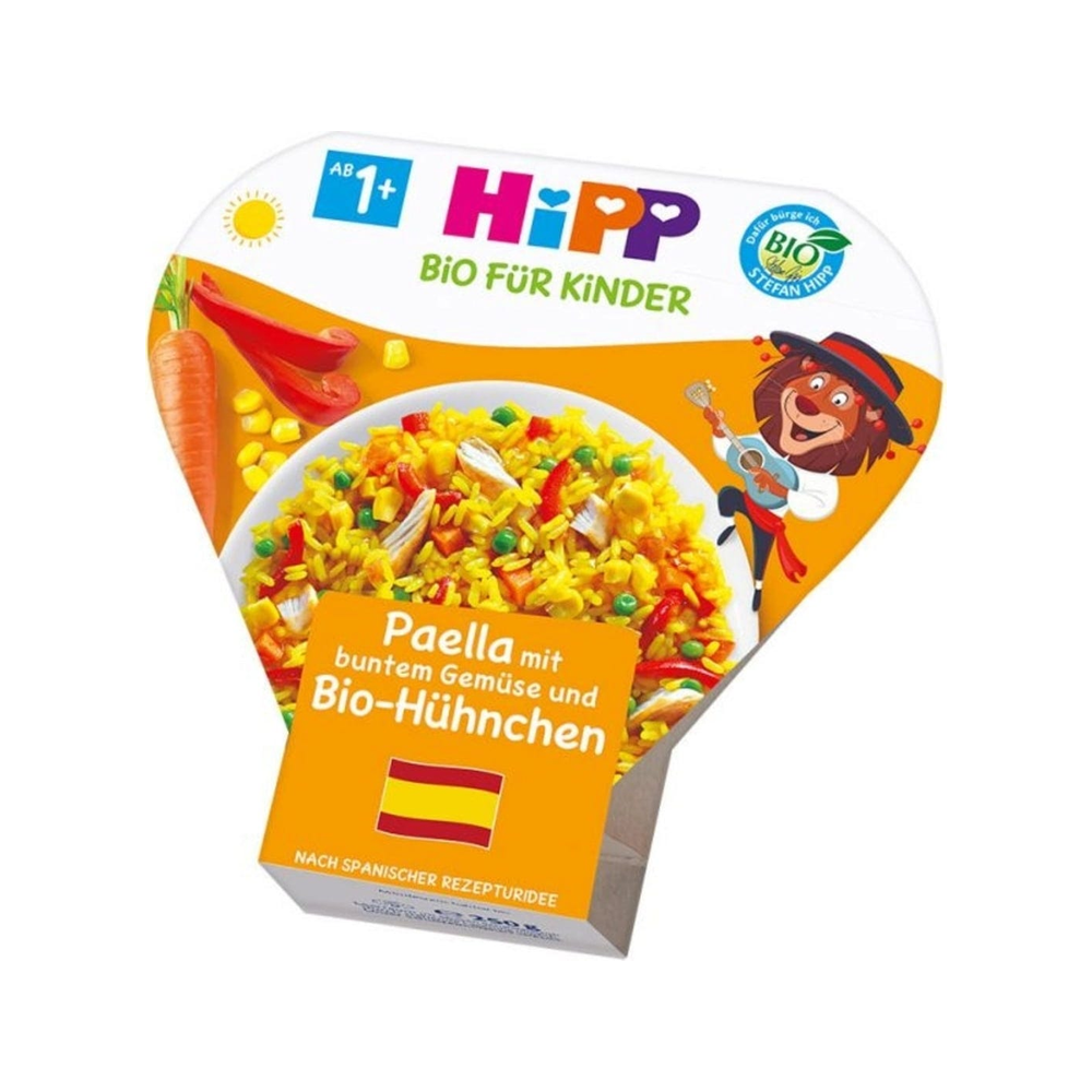HiPP Organic Paella with Colourful Vegetables and Chicken 250 g
