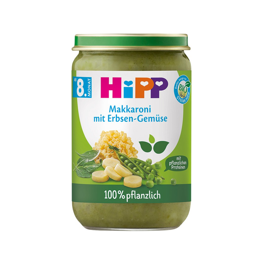 HiPP Pasta with Peas and Vegetables Puree 220 g
