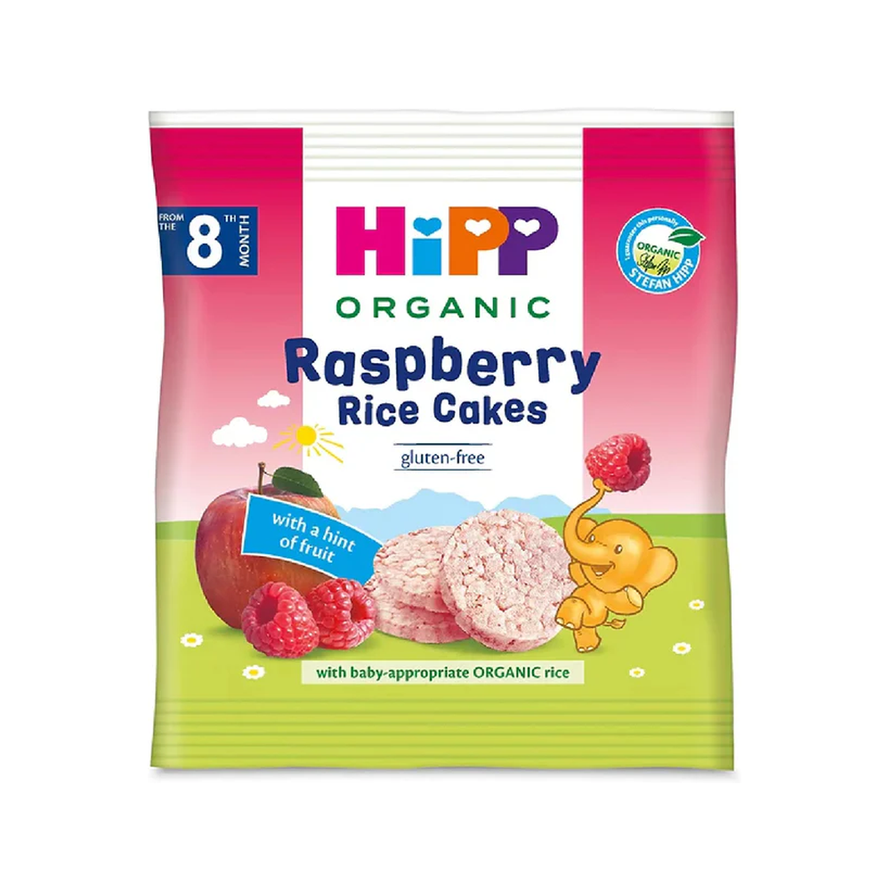 HiPP Raspberry Rice Cakes 30 g