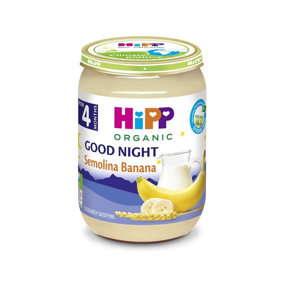 HiPP Semolina with Bananas Milk Puree 190 g