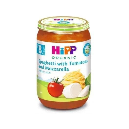 HiPP Spaghetti with Tomatoes and Mozzarella Puree 220 g
