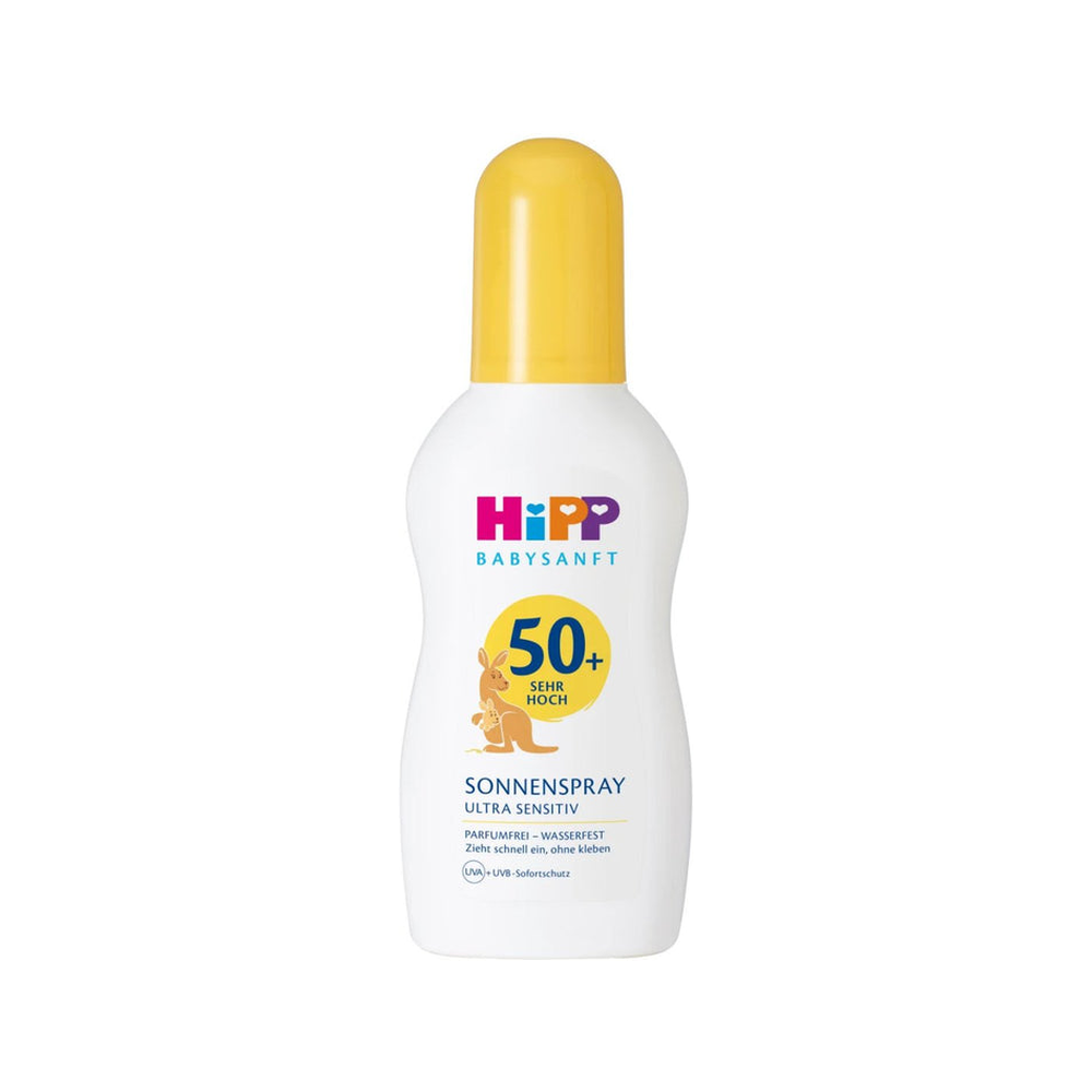 HiPP Sun Protection Lotion Spray SPF50+, Ultra Sensitive, From Birth 150 ml (90803)