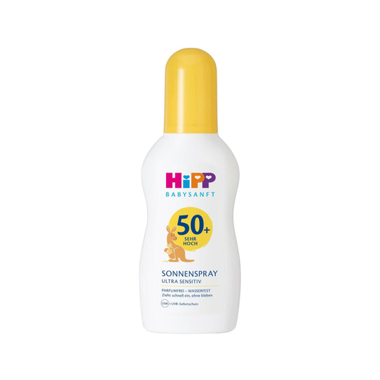 HiPP Sun Protection Lotion Spray SPF50+, Ultra Sensitive, From Birth 150 ml (90803)