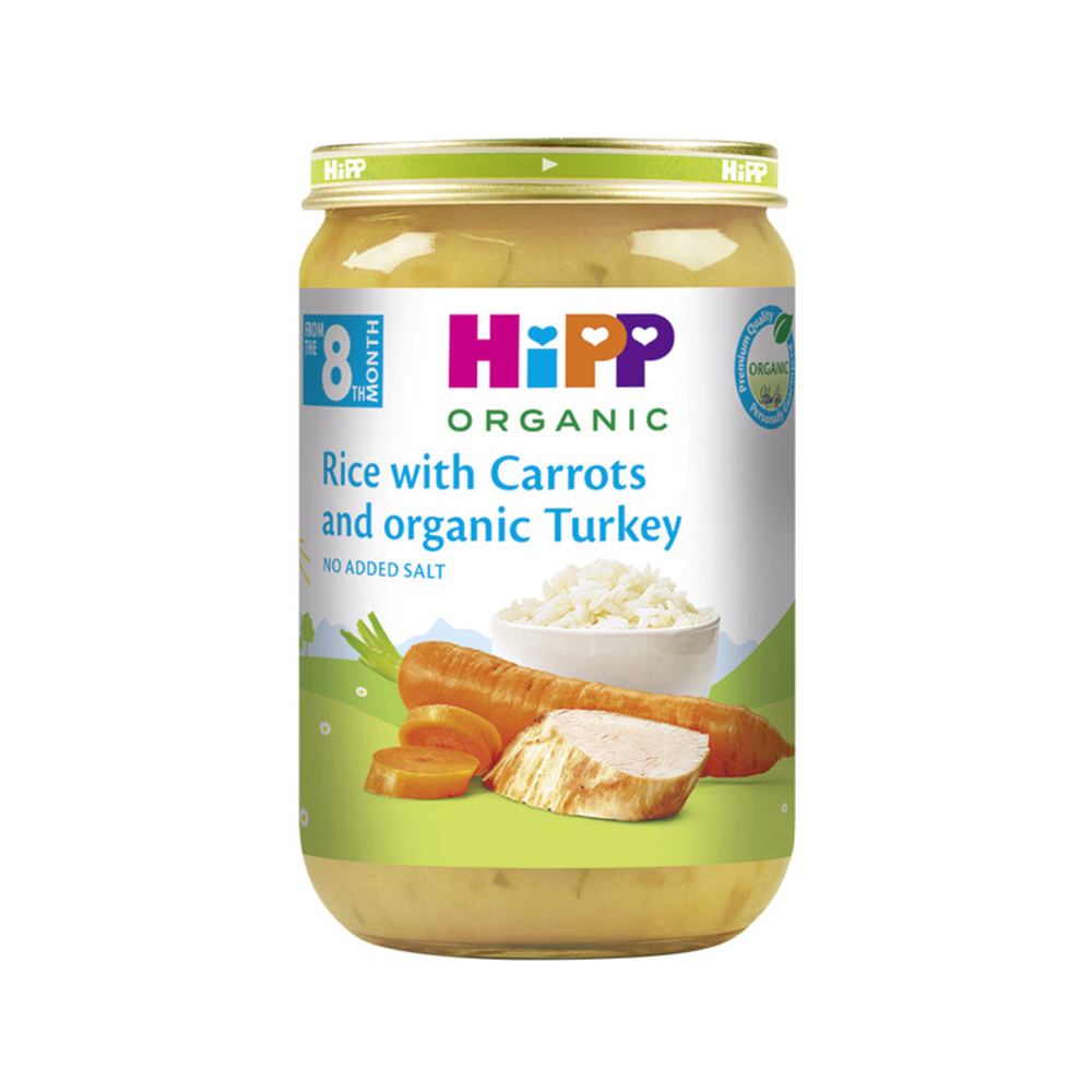 HiPP Tomato Soup with Rice and Turkey 250 g