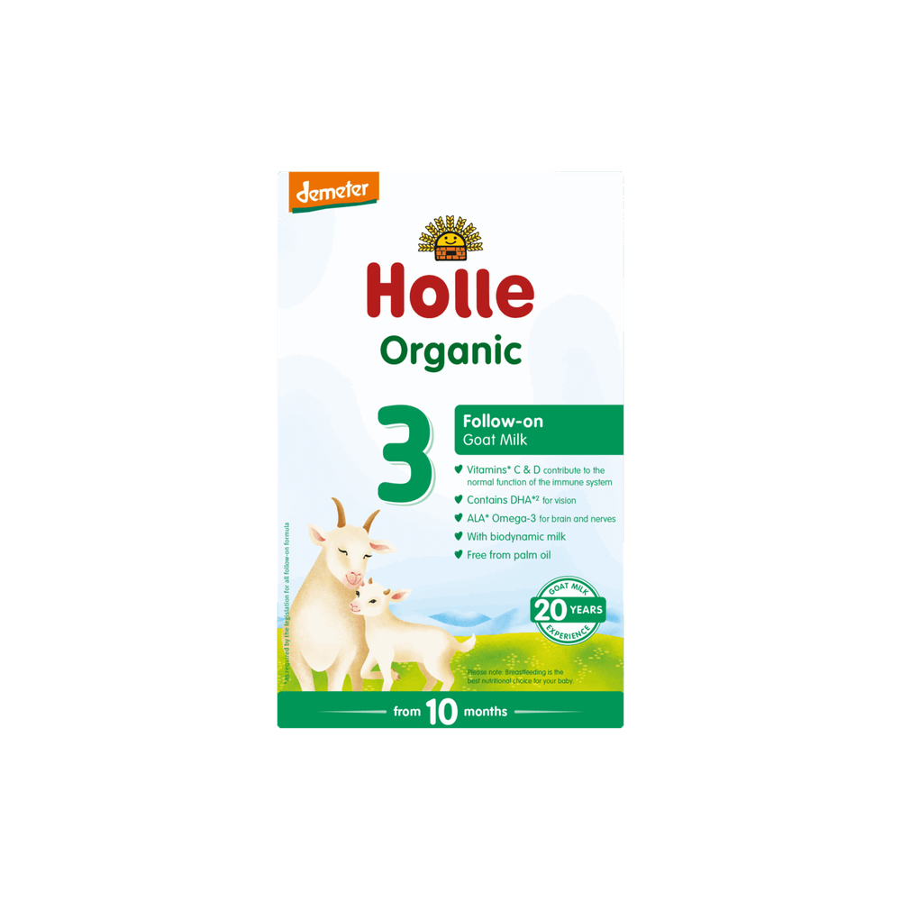 Holle 3 Organic Infant Goat Milk Follow-on Formula 800 g