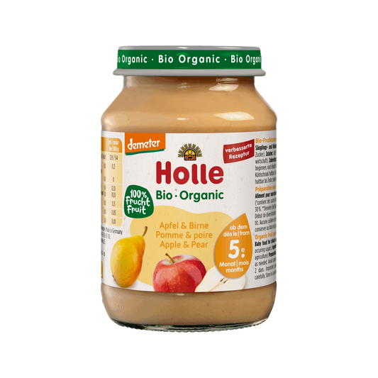 Holle Apple & Pear Puree 190 g