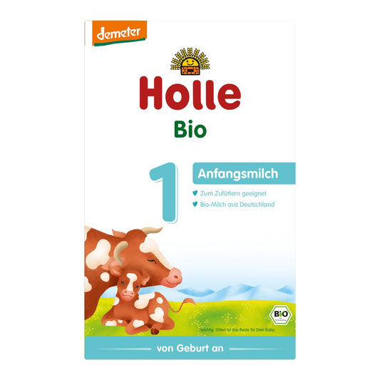 Holle Bio Anfangsmilch 1 organic infant formula 400 g box