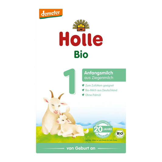 Holle Bio Anfangsmilch 1 aus Ziegenmilch organic goat milk infant formula 400 g box