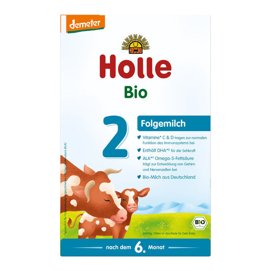 Holle Bio Folgemilch 2 organic follow-on formula 600 g box