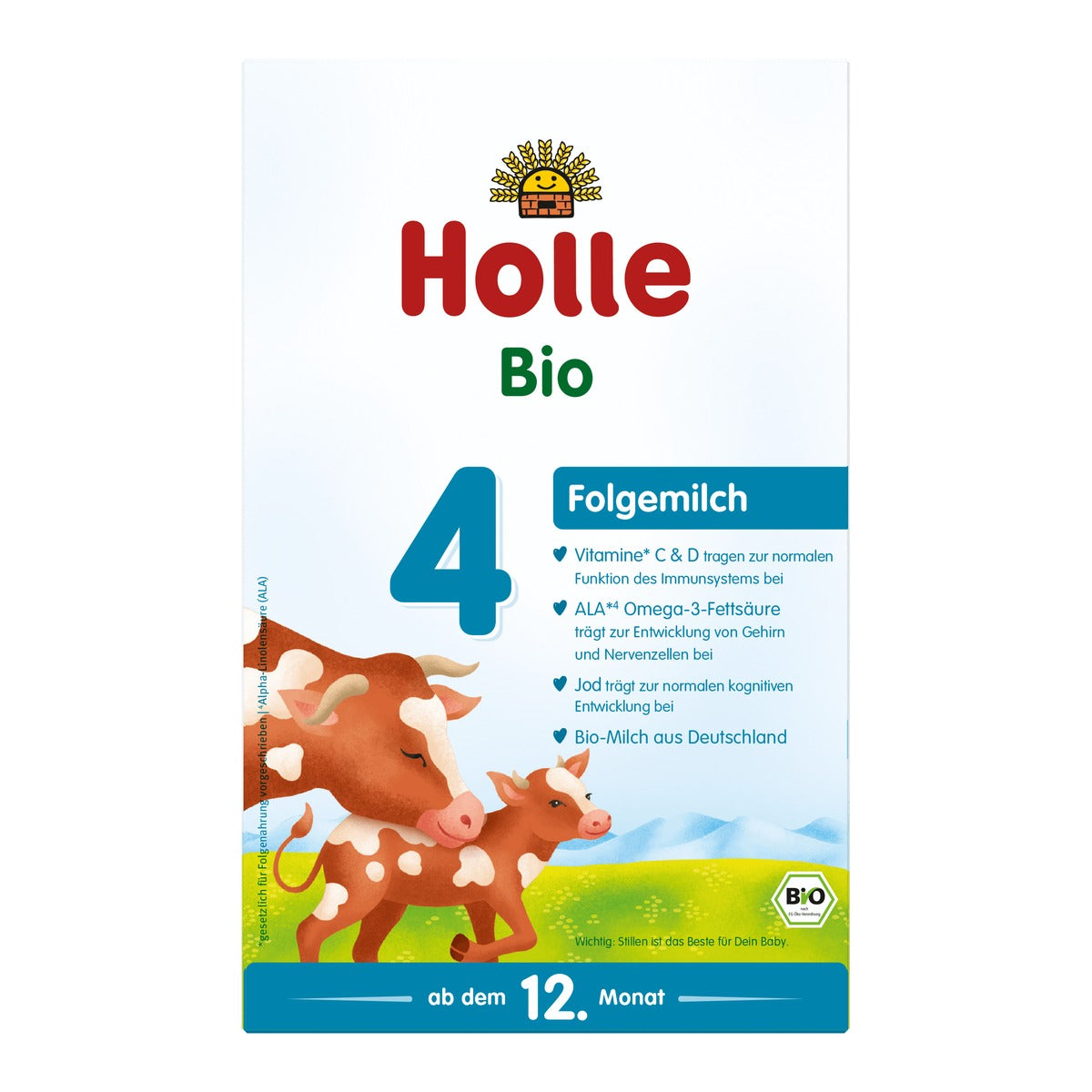 Holle Bio Folgemilch 4 organic follow-on formula 600 g box