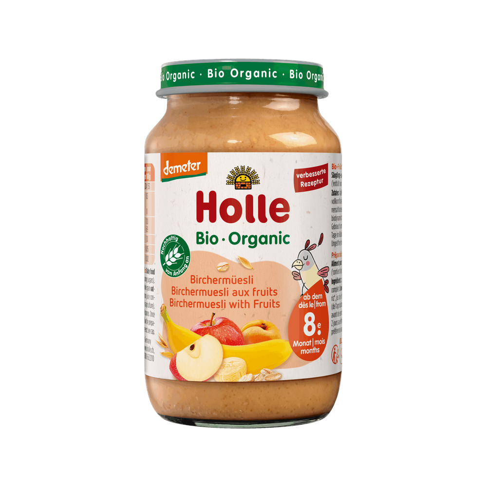 Holle Birchermuesli with Fruits Puree 220 g