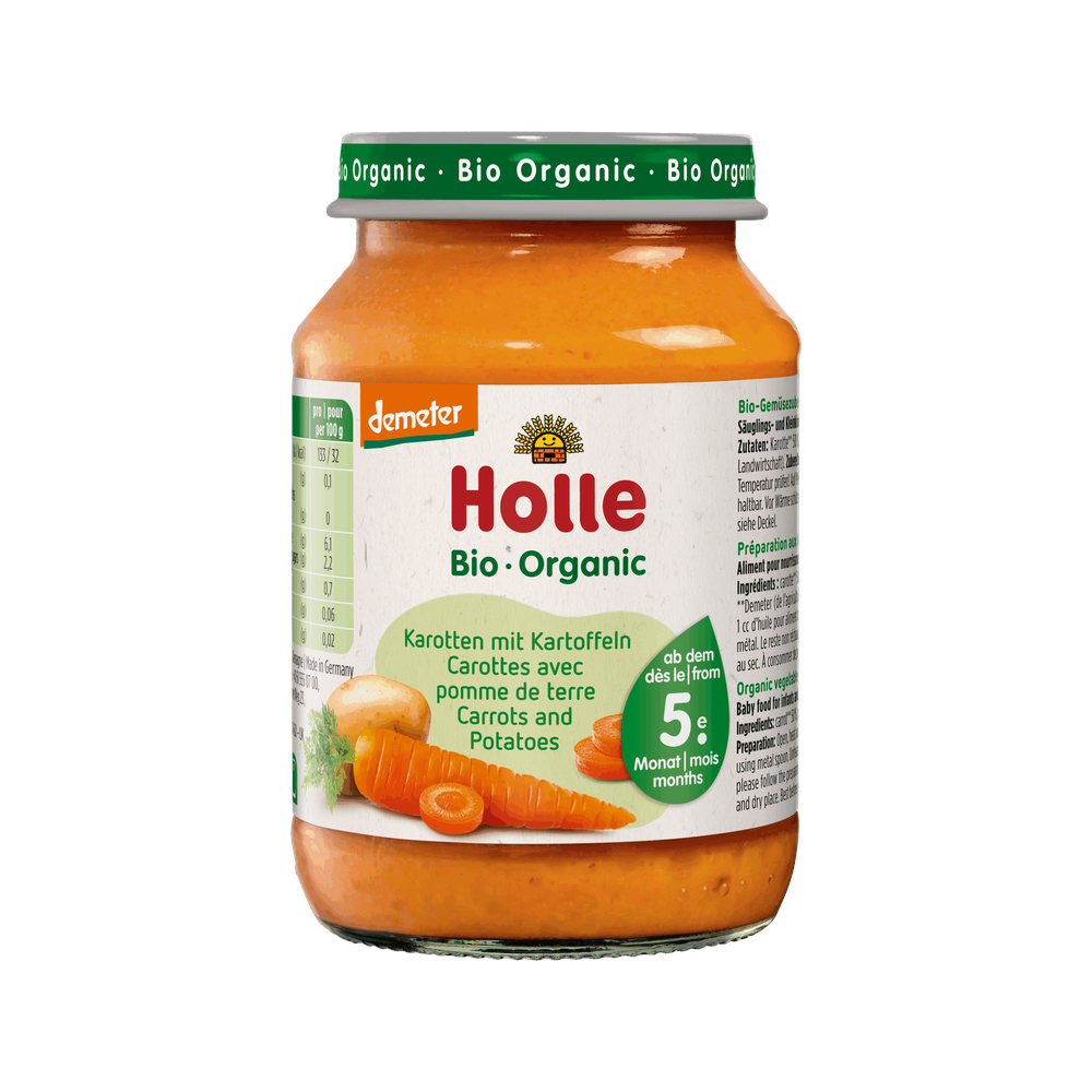 Holle Carrots & Potatoes Puree 190 g