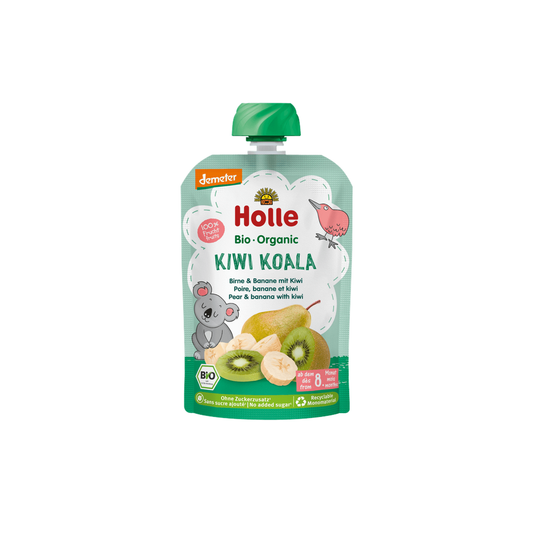 Holle Kiwi Koala - Pouch Pear & Banana With Kiwi 100 g