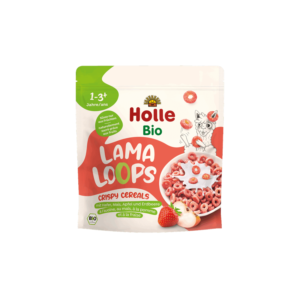 Holle Lama Loops - Crispy Cereals 125 g