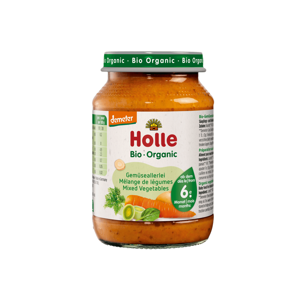 Holle Mixed Vegetables Puree 190 g