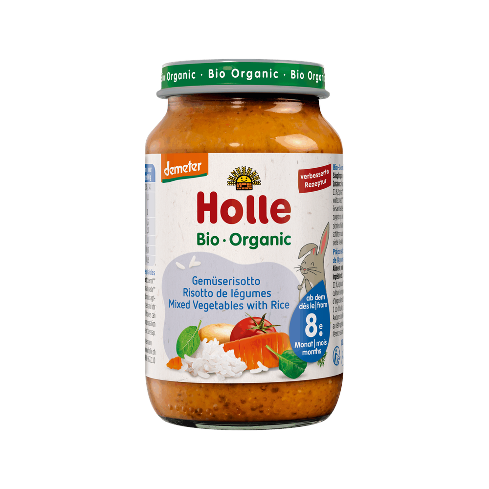 Holle Mixed Vegetables with Rice Puree 220 g