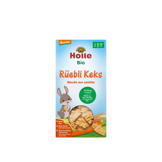 Holle Organic Carrot and Spelt Biscuits 125 g