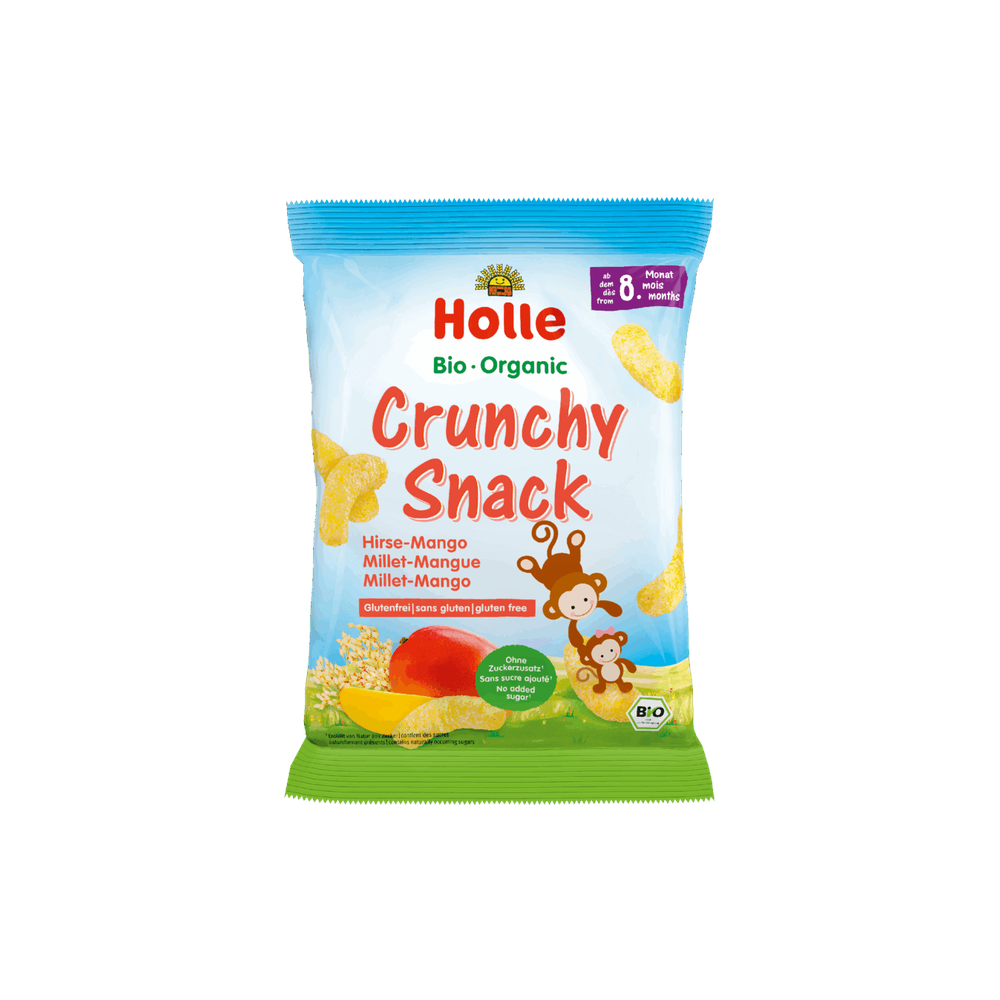 Holle Organic Crunchy Snack Millet-Mango 25 g