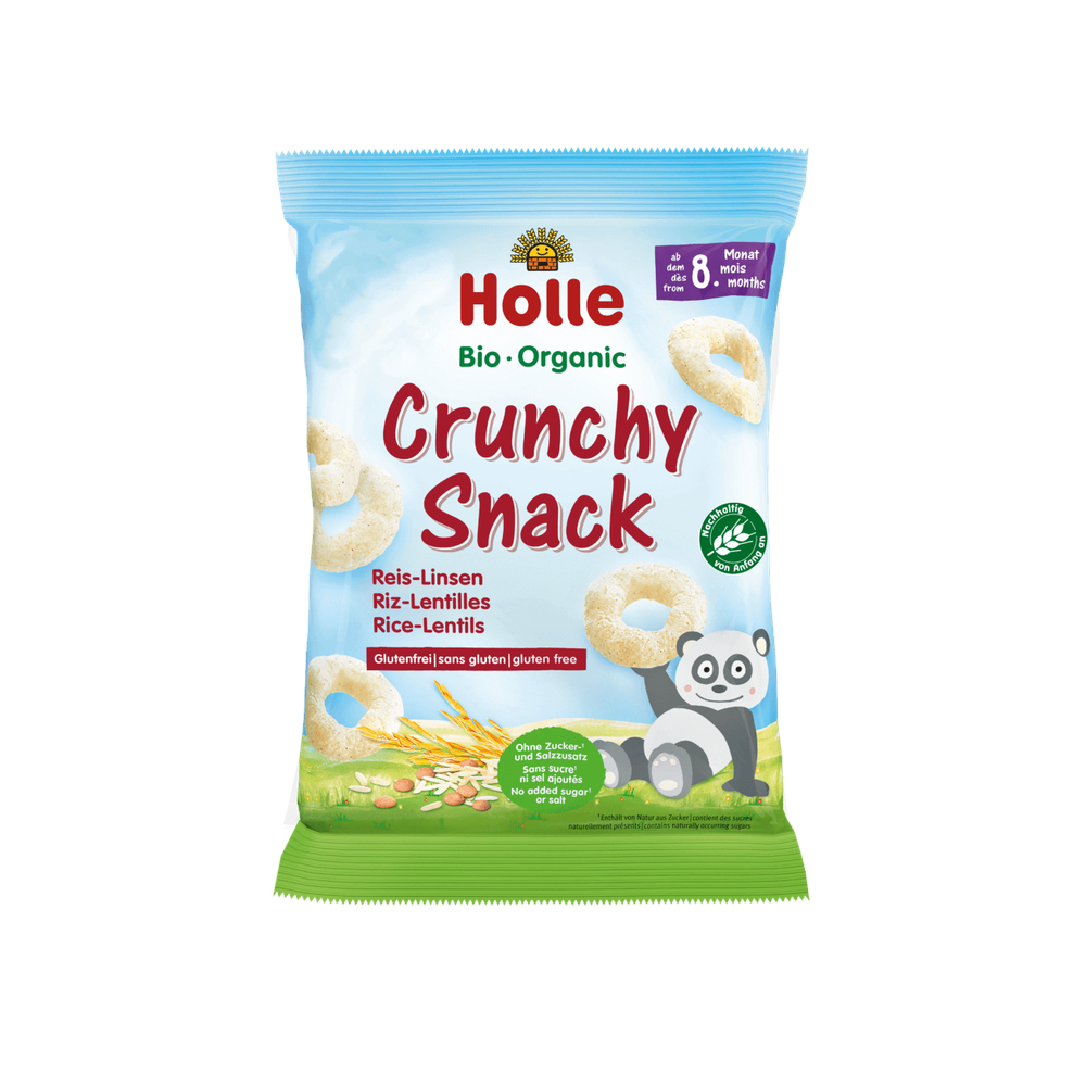 Holle Organic Crunchy Snack Rice-Lentils 25 g