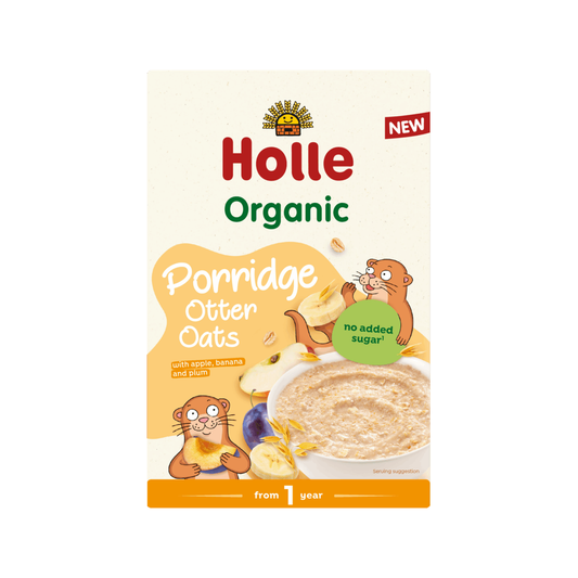 Holle Organic Porridge Otter Oats with Apples, Bananas and Plums 200 g