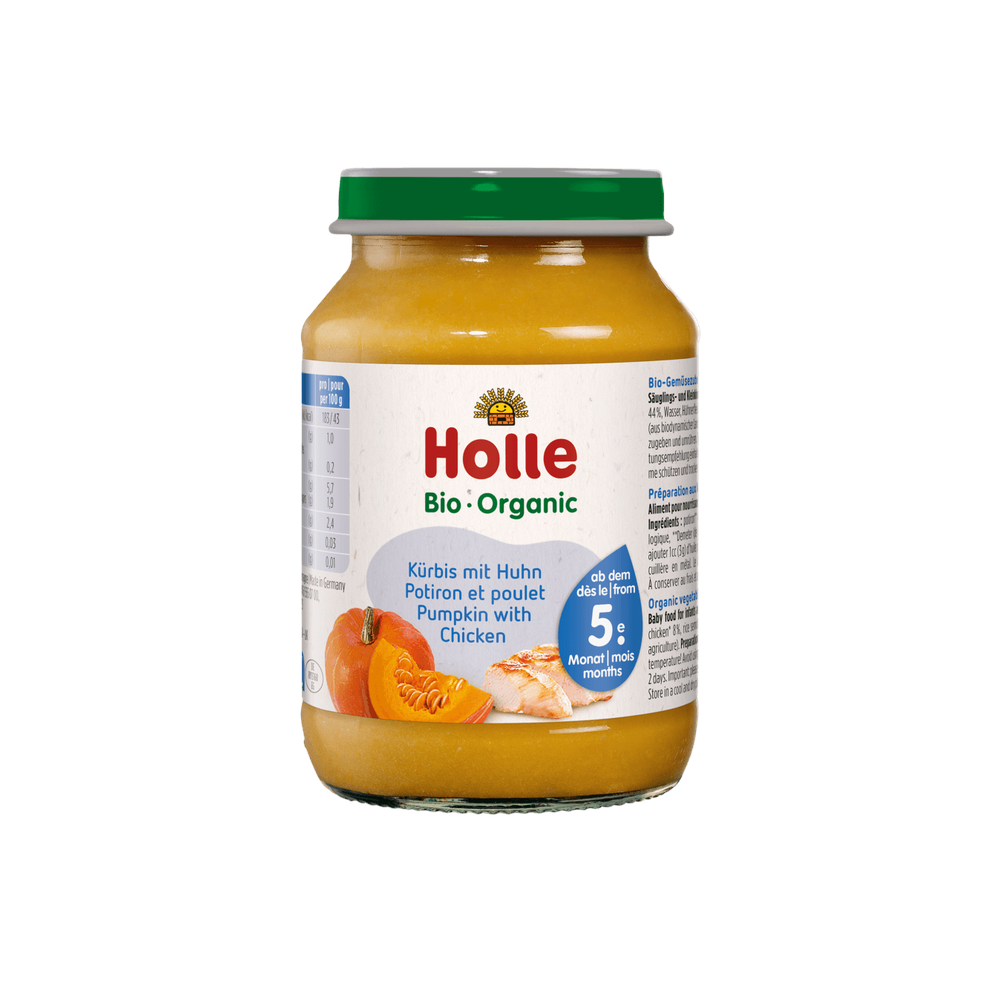 Holle Pumpkin with Chicken Puree 190 g