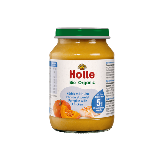 Holle Pumpkin with Chicken Puree 190 g